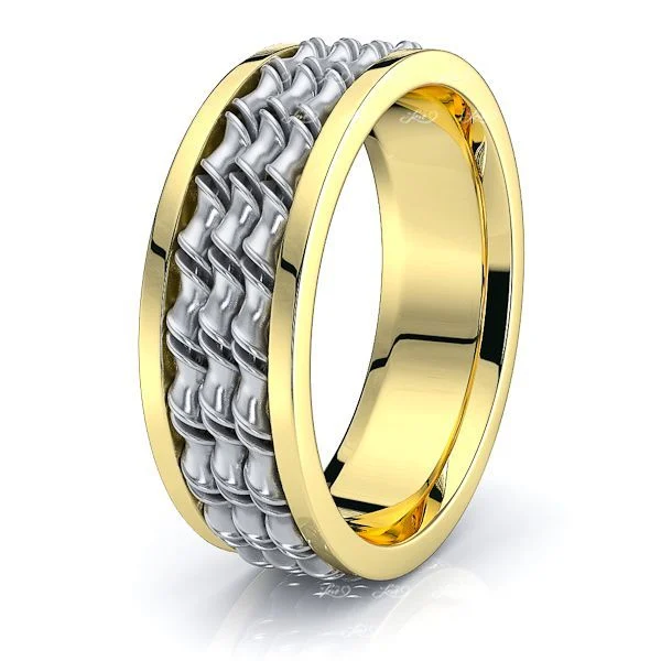 Kelebihan Braided Mens Wedding Ring