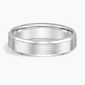 Apa itu beveled edge matte wedding ring dan mengapa menjadi pilihan populer?