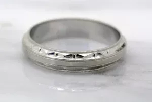 Art Deco Mens Wedding Rings: Sejarah dan Karakteristik Utama
