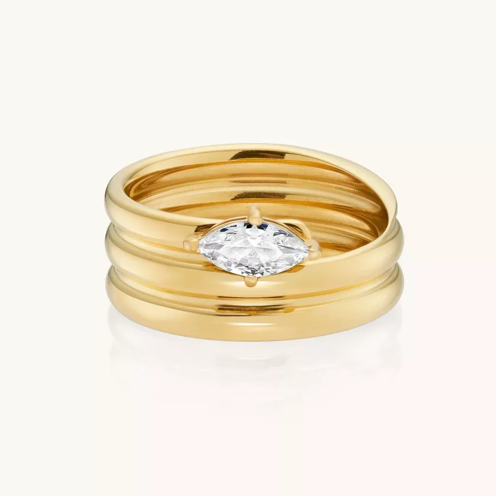 Material Utama dalam Cassie Wedding Ring
