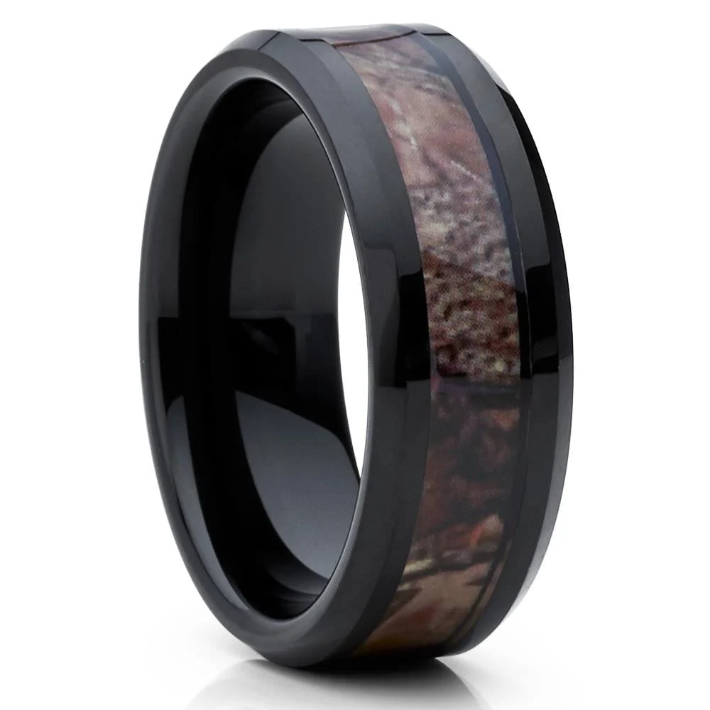 Ciri-Ciri Camo Wedding Rings Tungsten