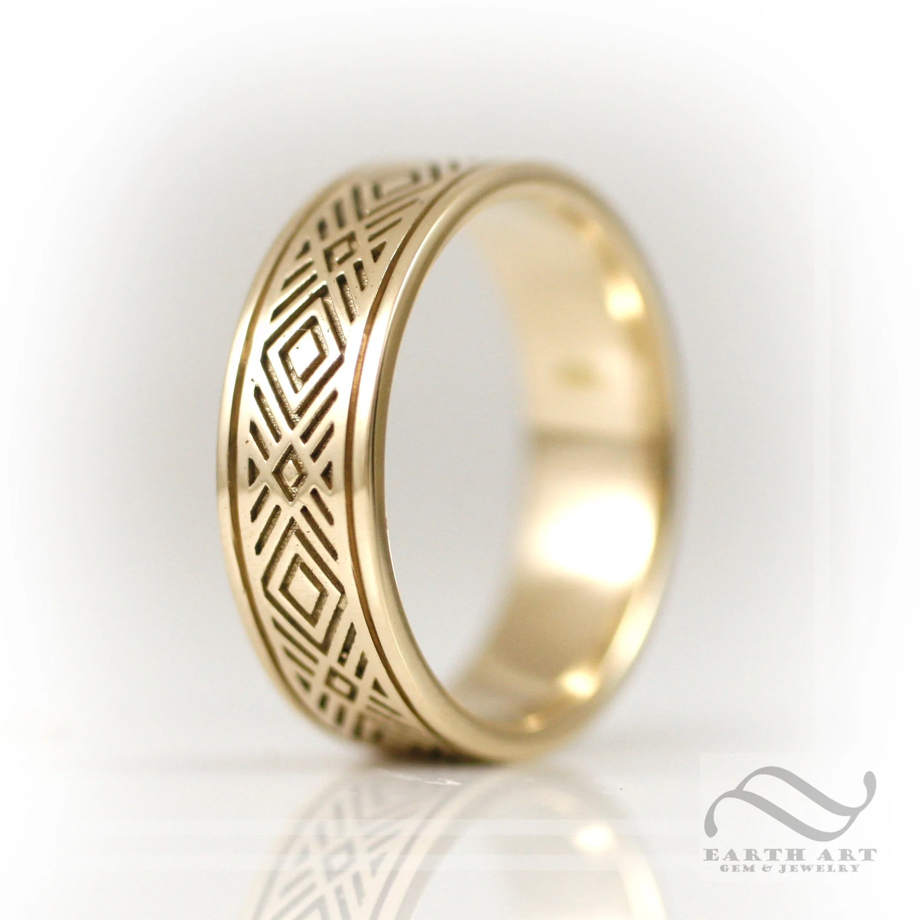 Kelebihan Art Deco Mens Wedding Ring