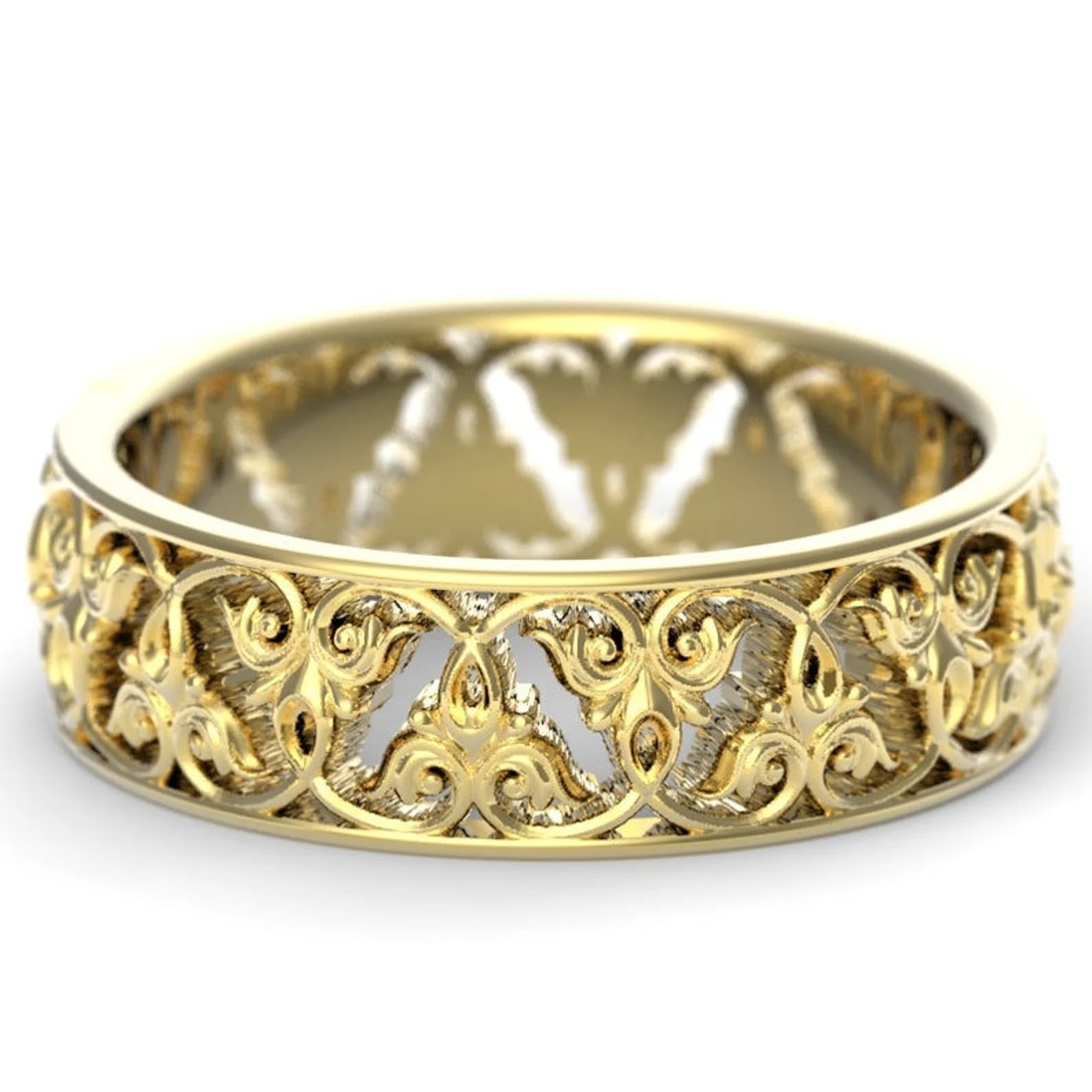 Kelebihan Art Nouveau Wedding Rings