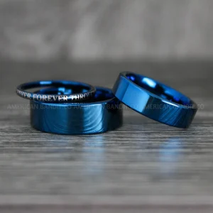 Kelebihan Blue Tungsten Wedding Rings