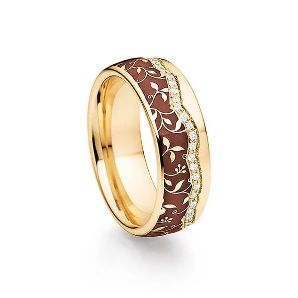 Kelebihan Brown Wedding Ring Men