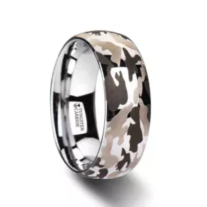Kelebihan Cincin Pernikahan Camo Tungsten