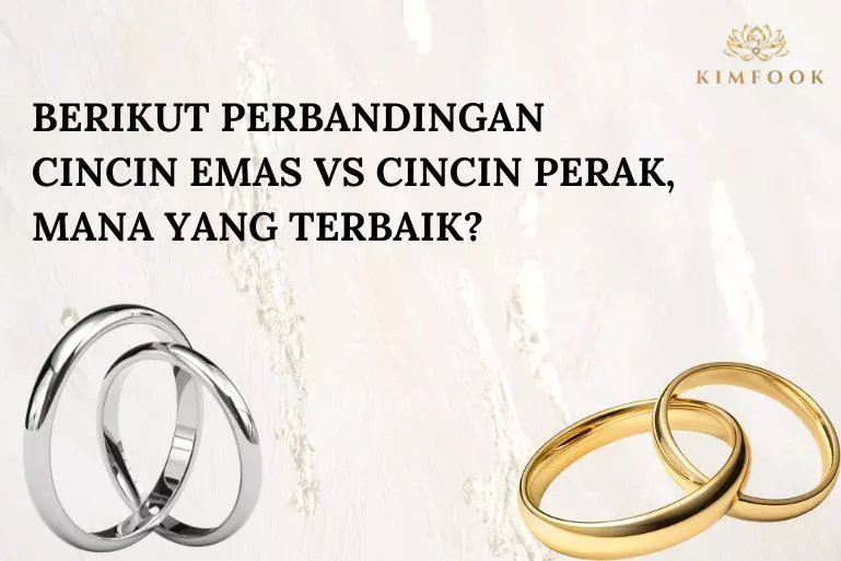 Perbandingan Cincin Pernikahan Emas 21k dengan Bahan Lain