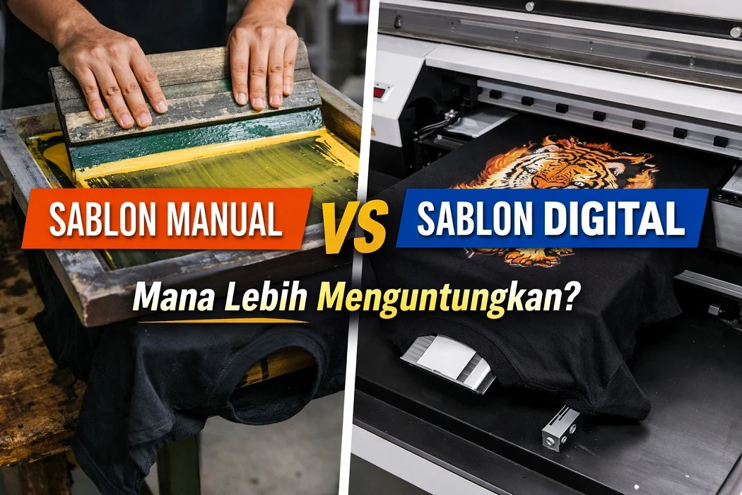 Sablon Kaos Manual: Kelebihan dan Kekurangan
