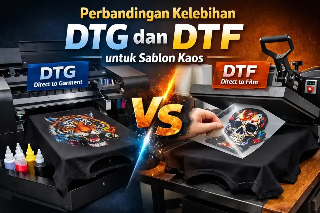 Sablon Kaos Satuan: Kelebihan dan Kekurangan