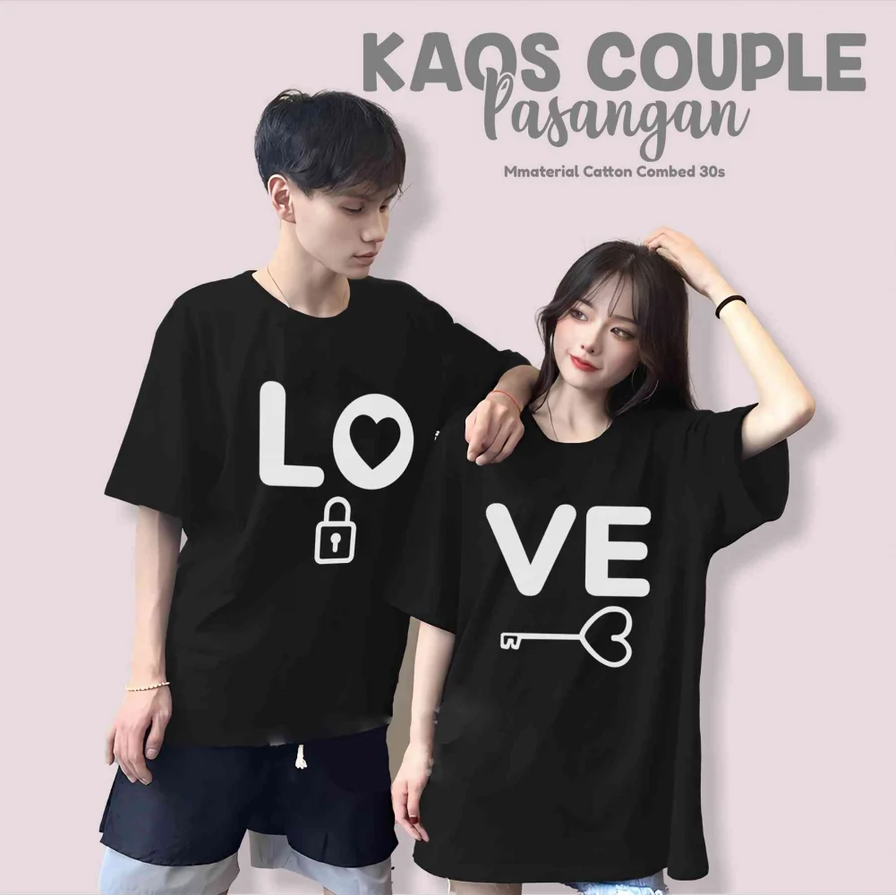 Kaos Polos Couple: Pilihan yang Tepat untuk Pasangan